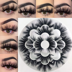 Cils faux vison Mikiwi 25mm dramatiques pour un regard intense et durable.