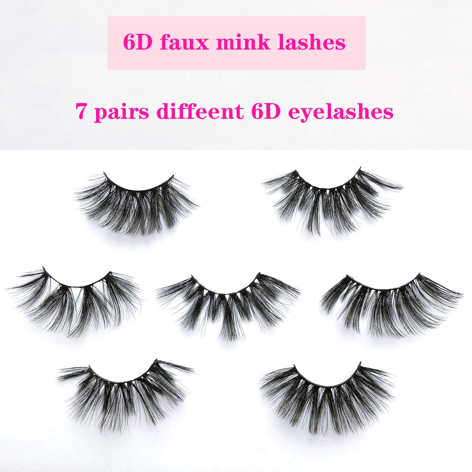 Cils faux vison 6D Mikiwi pour un look spectaculaire en soirée.