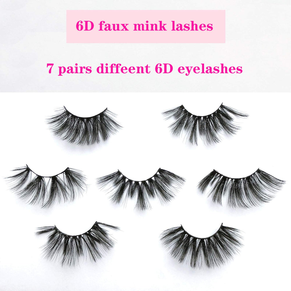 Cils faux vison 6D Mikiwi pour un look spectaculaire en soirée.
