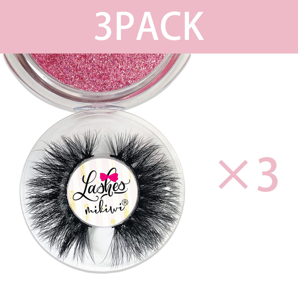 Cils vison Mikiwi D327, effet plume délicat, parfait pour mariage et séance photo.