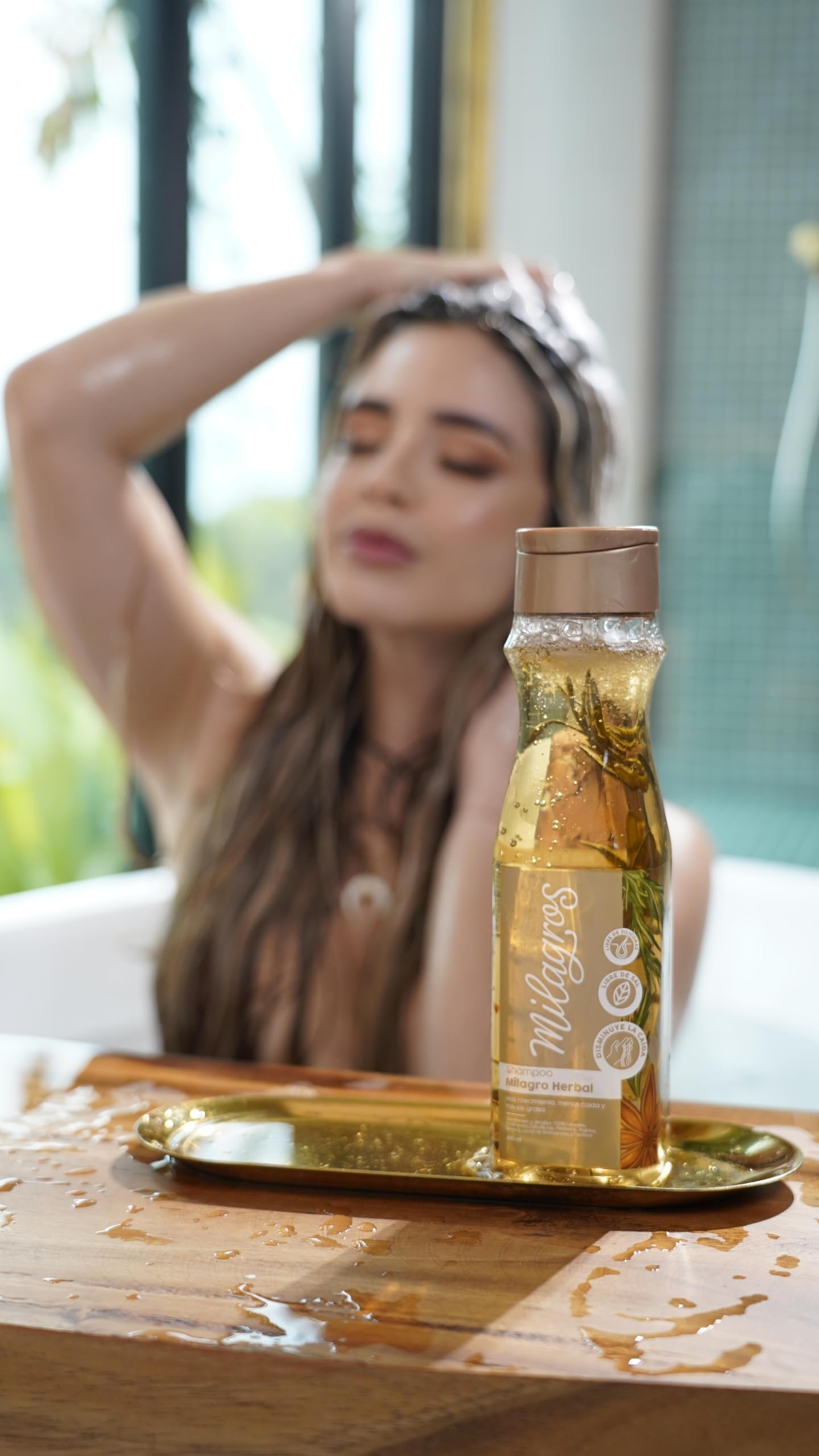 Shampoing Milagros contrôle du sébum – cuir chevelu équilibré dès la première semaine