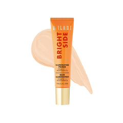 Milani Bright Side: bouteille avec pompe, préparation rapide pour teint lumineux.