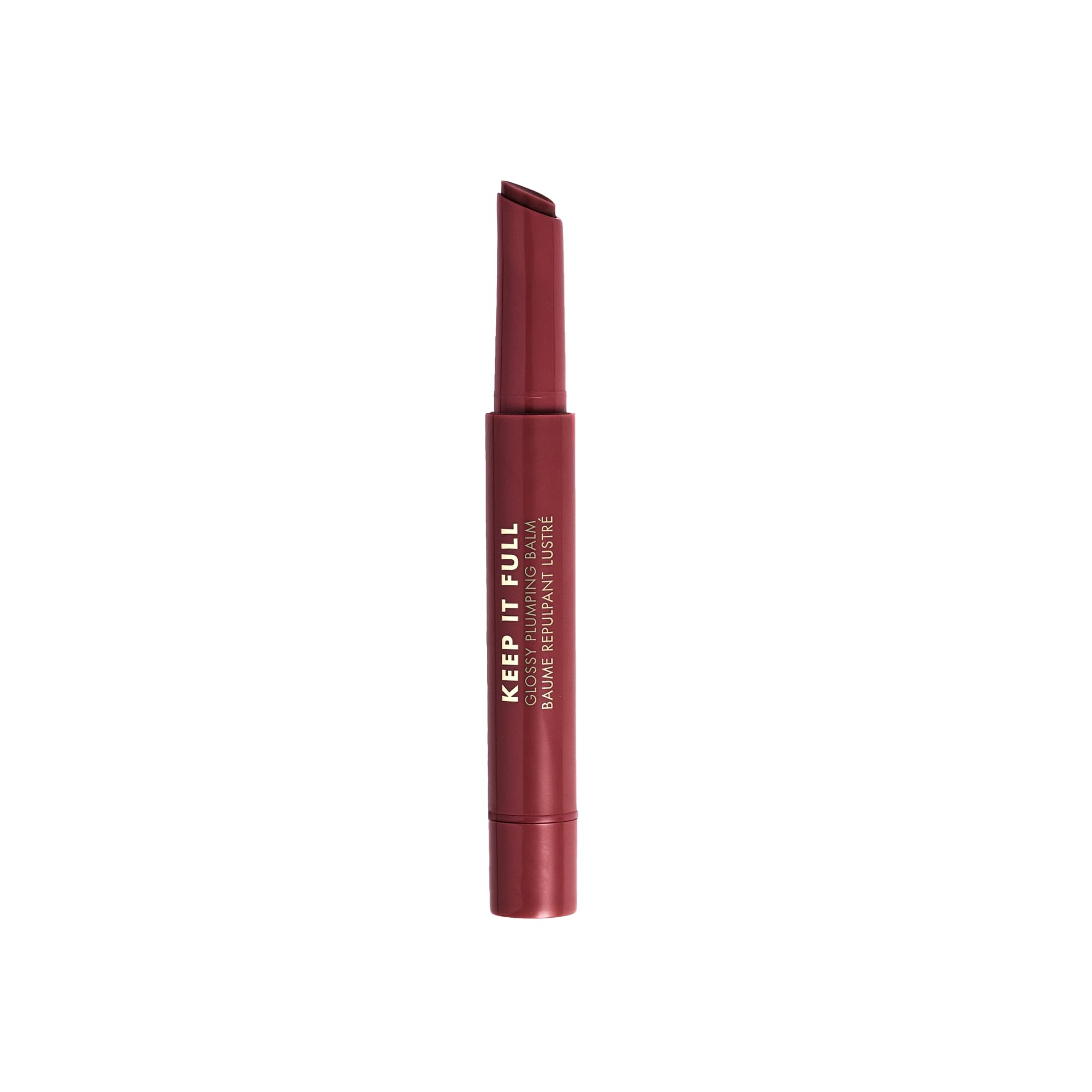 Texture brillante du Milani Lip Plumper qui capte la lumière