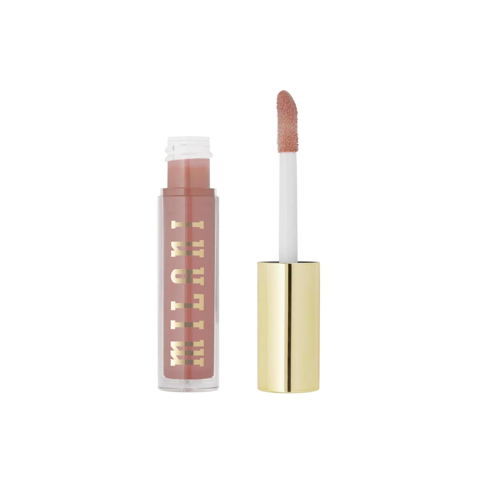 Milani Brillant Lèvres échantillon visuel de teinte pour comparaison.