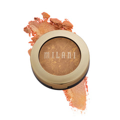 Milani Bronzer Baked Soleil, poudre naturelle pour un éclat homogène et durable.