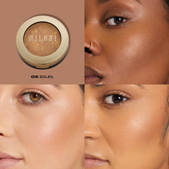 Milani Bronzer Baked Soleil, teinte moyenne pour sculpter les traits et réchauffer le teint.