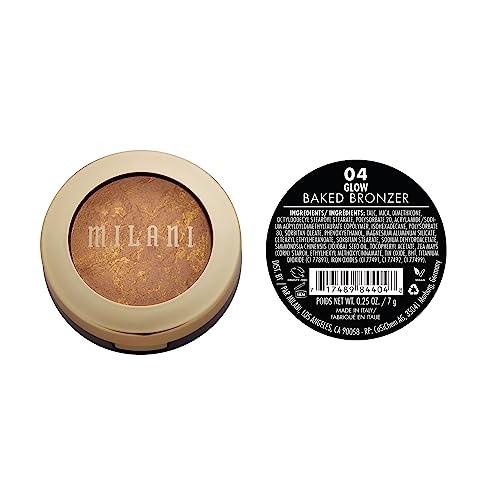 Milani bronzer, 3 teintes dorées, pour un bronzage naturel durable.