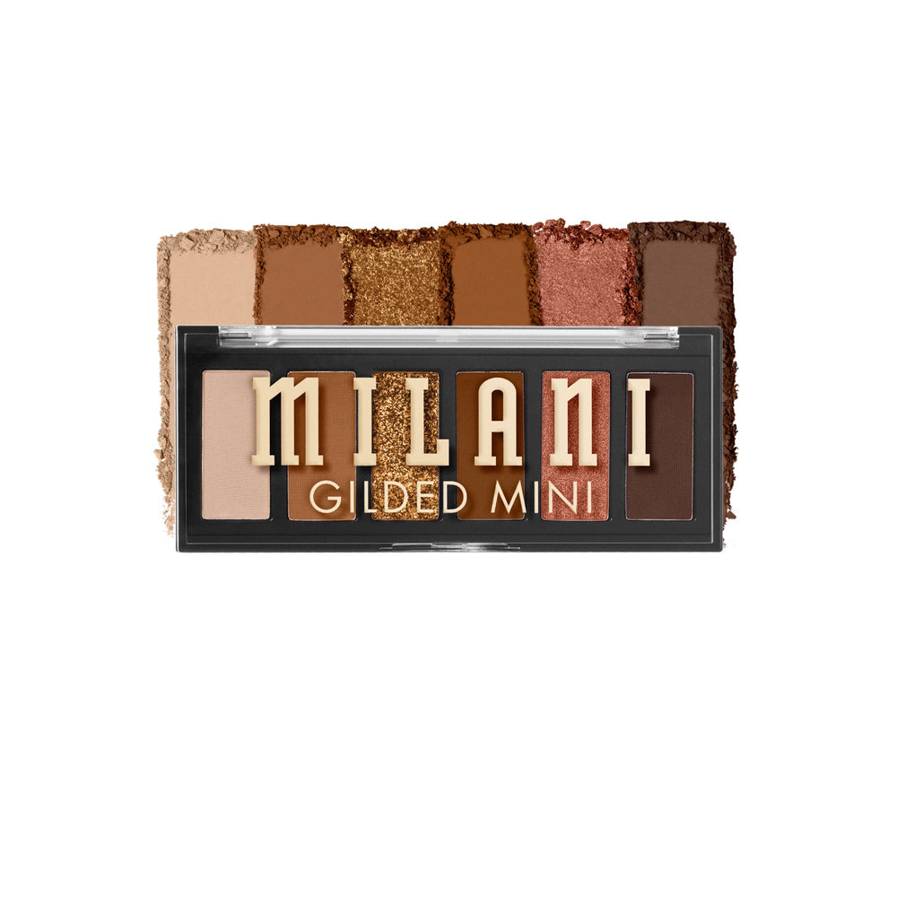 Palette Milani Gilded Mini Champagne Problems avec six ombres pour un regard vibrant