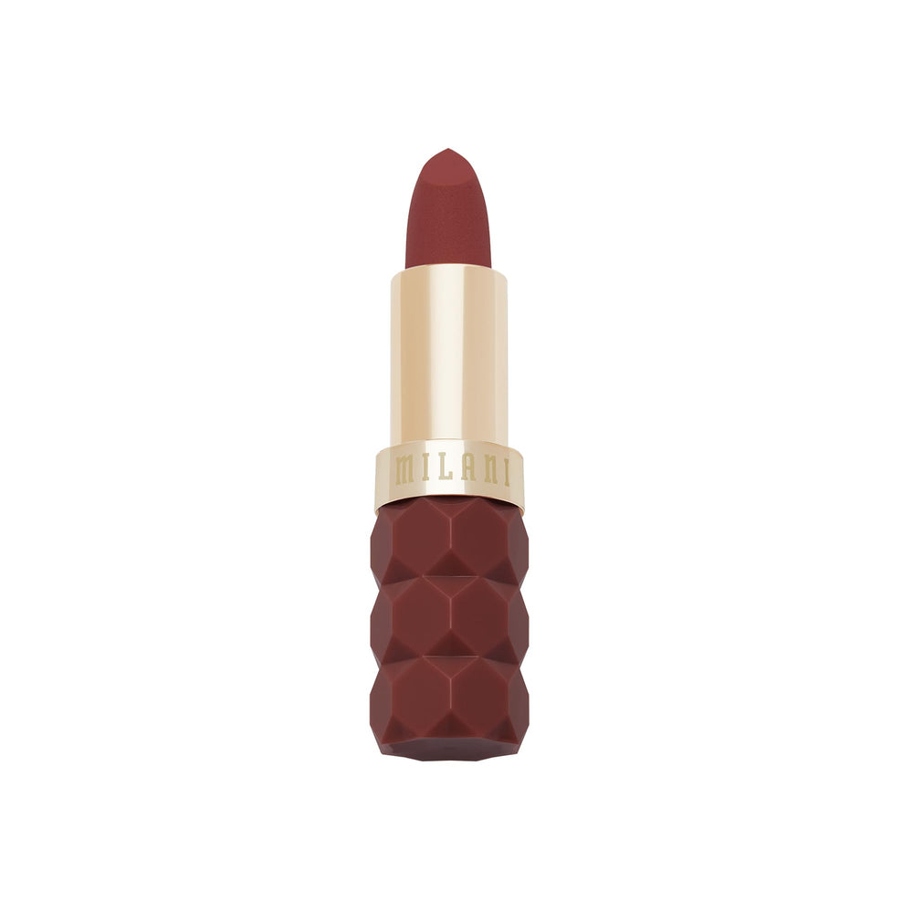 Milani Color Fetish Matte Lipstick Passion, applicateur lisse assurant une précision nette.