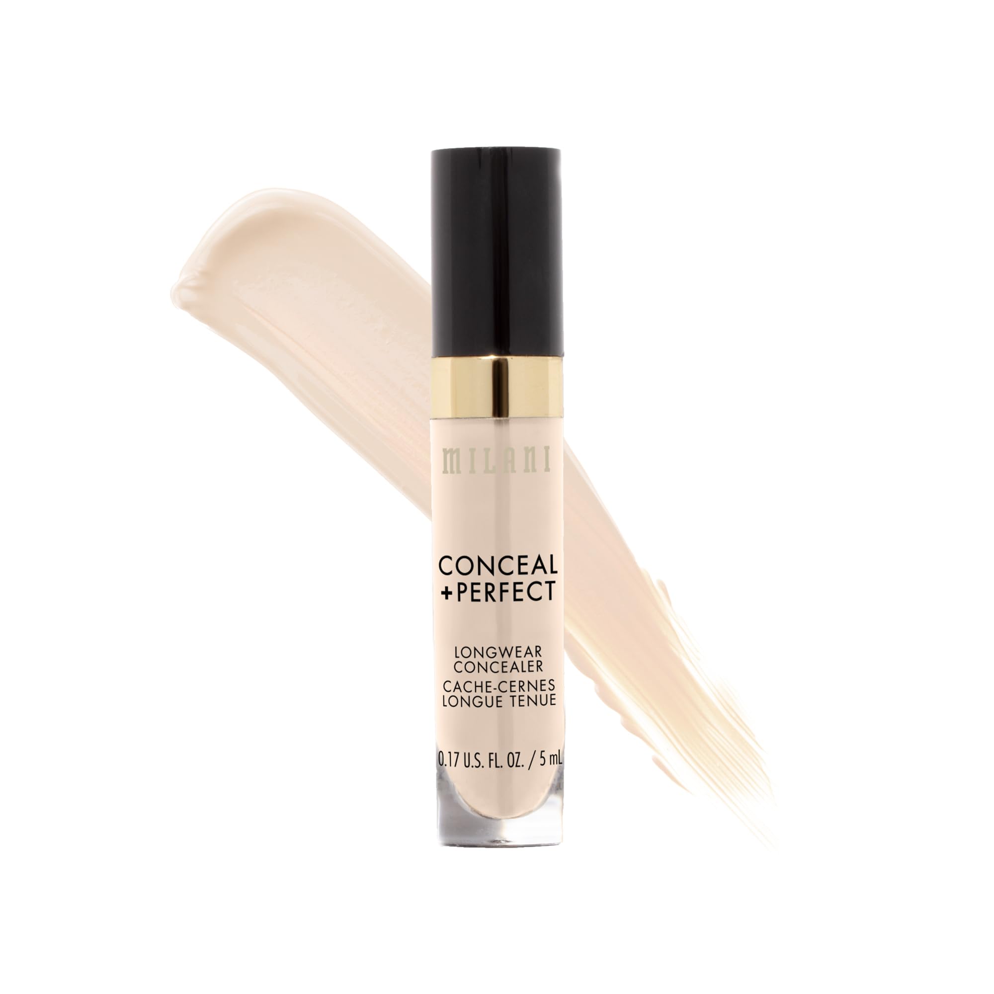 Milani Conceal + Perfect : application sous les yeux pour atténuer les cernes efficacement