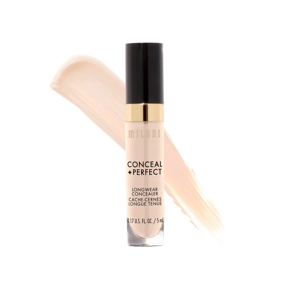 Milani Conceal + Perfect : application sous les yeux pour atténuer les cernes efficacement
