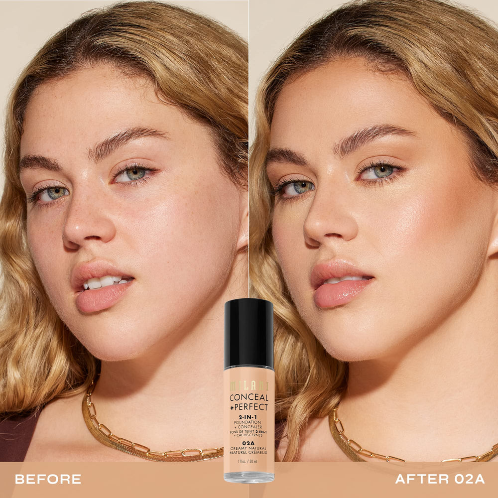 Milani Conceal Perfect couverture sans effort sur les cernes.