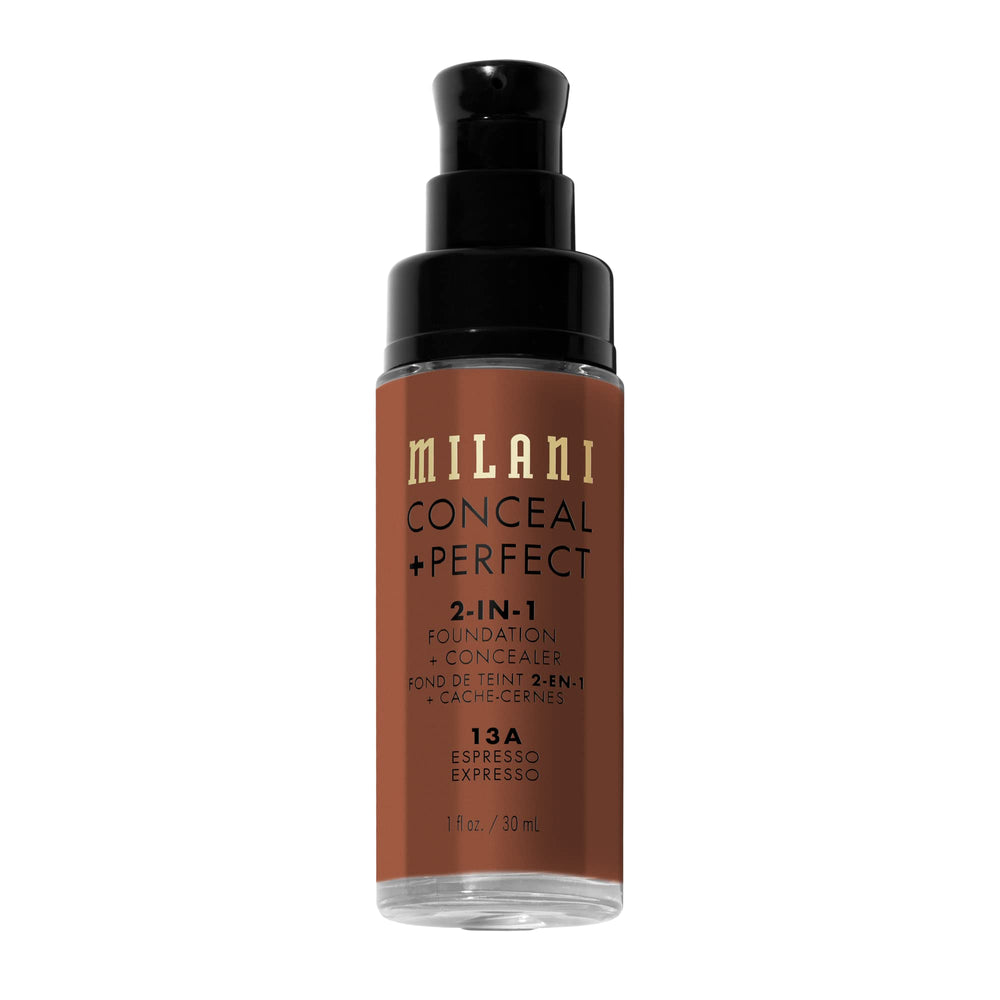 Emballage Milani Conceal + Perfect Espresso élégant et facile à transporter.