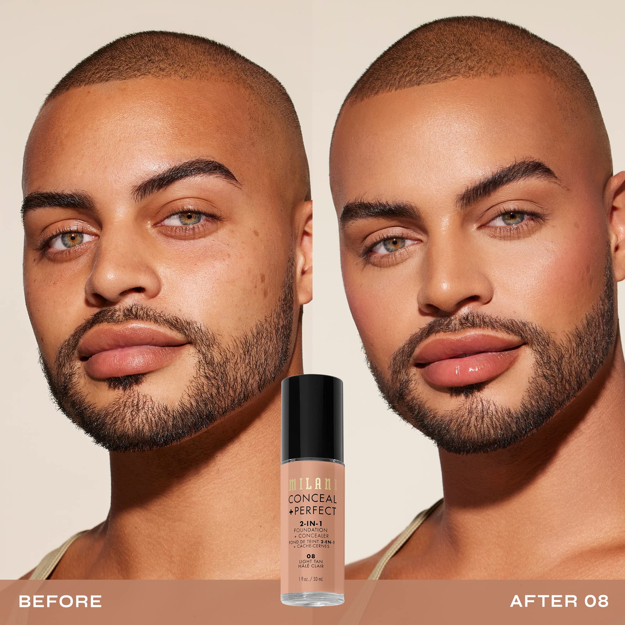 Milani Conceal + Perfect propose 45 teintes pour correspondre à votre carnation.
