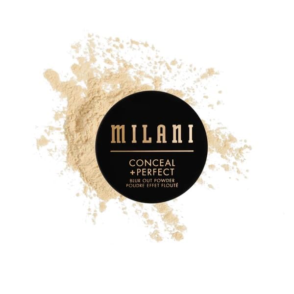 Milani Conceal + Perfect Blur Out Powder: effet filtre sur peau lisse et unifiée