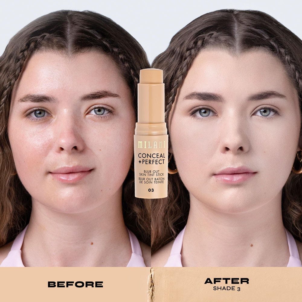 Milani Conceal + Perfect Stick 03 — formulation nourrissante pour peau confortable.