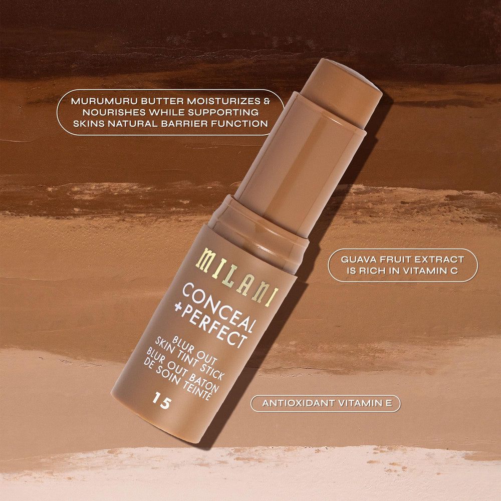 Milani Conceal et Perfect Stick 07 extrait de goyave riche en vitamine C