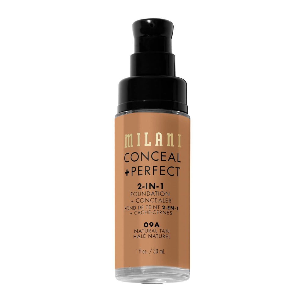 Texture crème Milani Conceal + Perfect pour une couvrance naturelle et modulable.