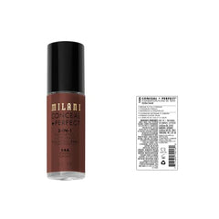 Texture mate Milani Conceal + Perfect offrant un fini naturel sur la peau