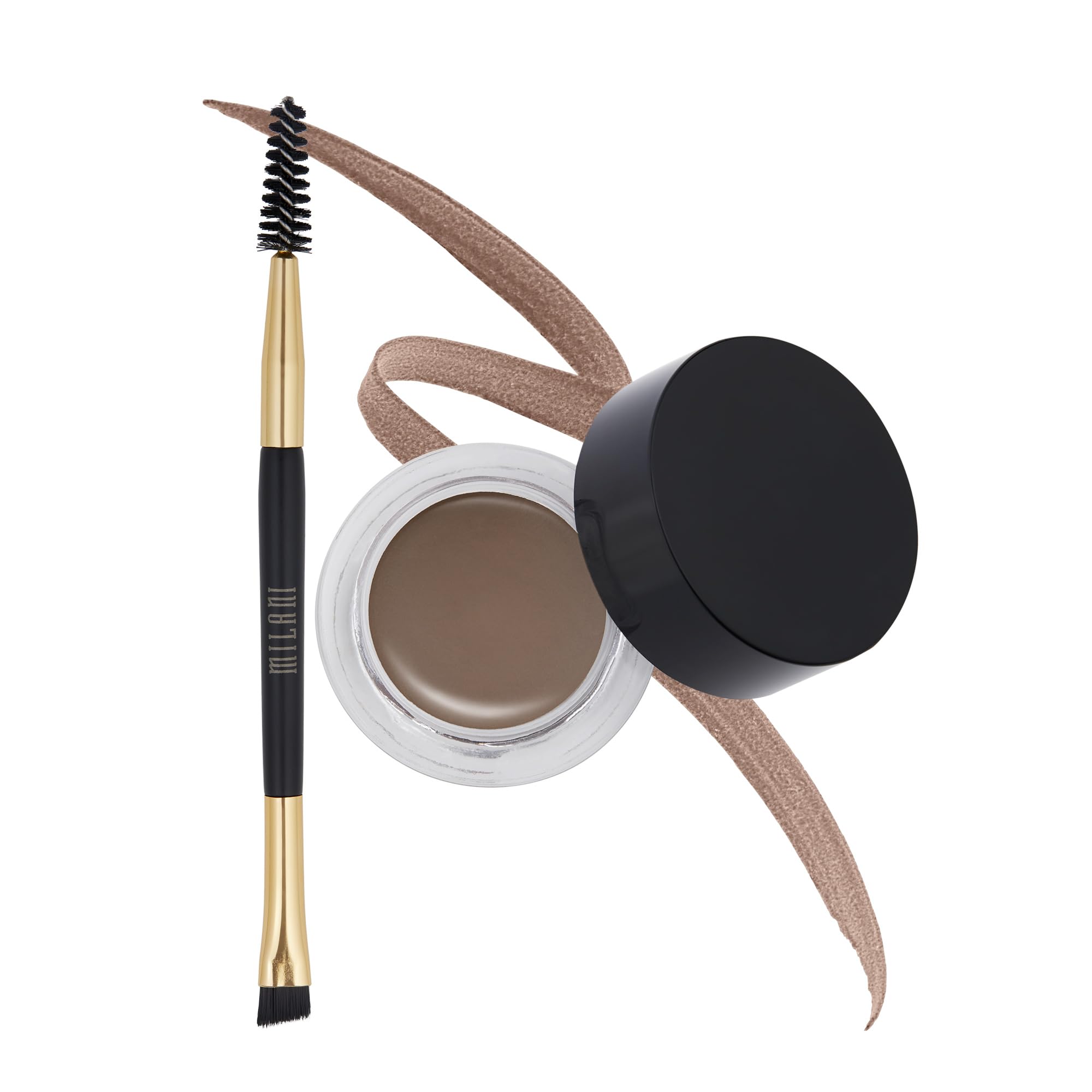 Milani Couleur Sourcils Brunette emballage pratique pour une application précise.