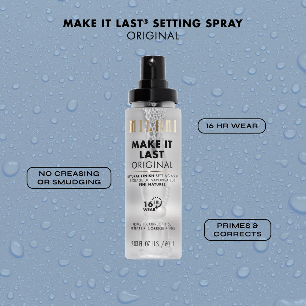 Milani finition naturelle, teint lumineux et naturel.