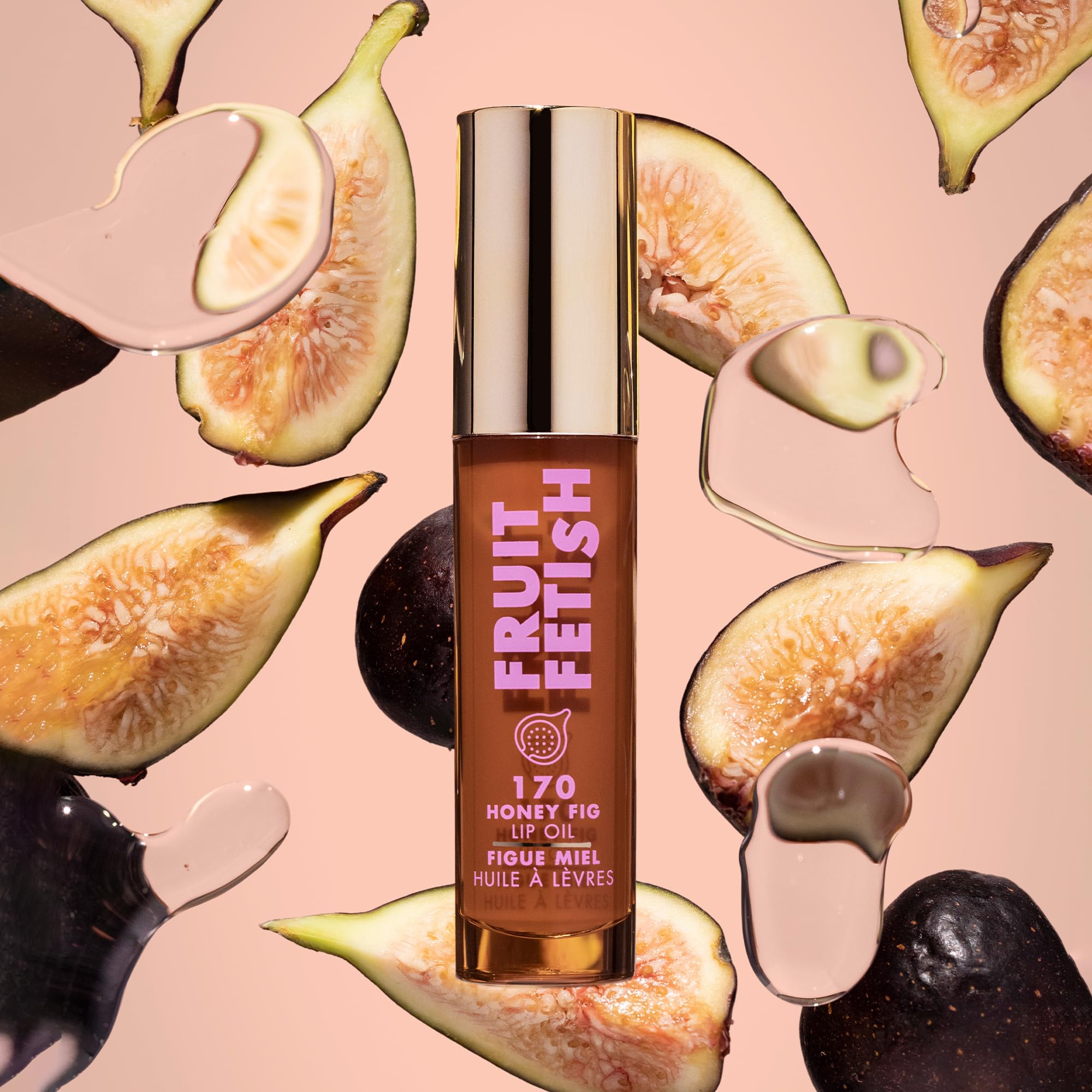 Milani Fruit Fetish Lip Oil, texture brillante naturelle qui adoucit et illumine.