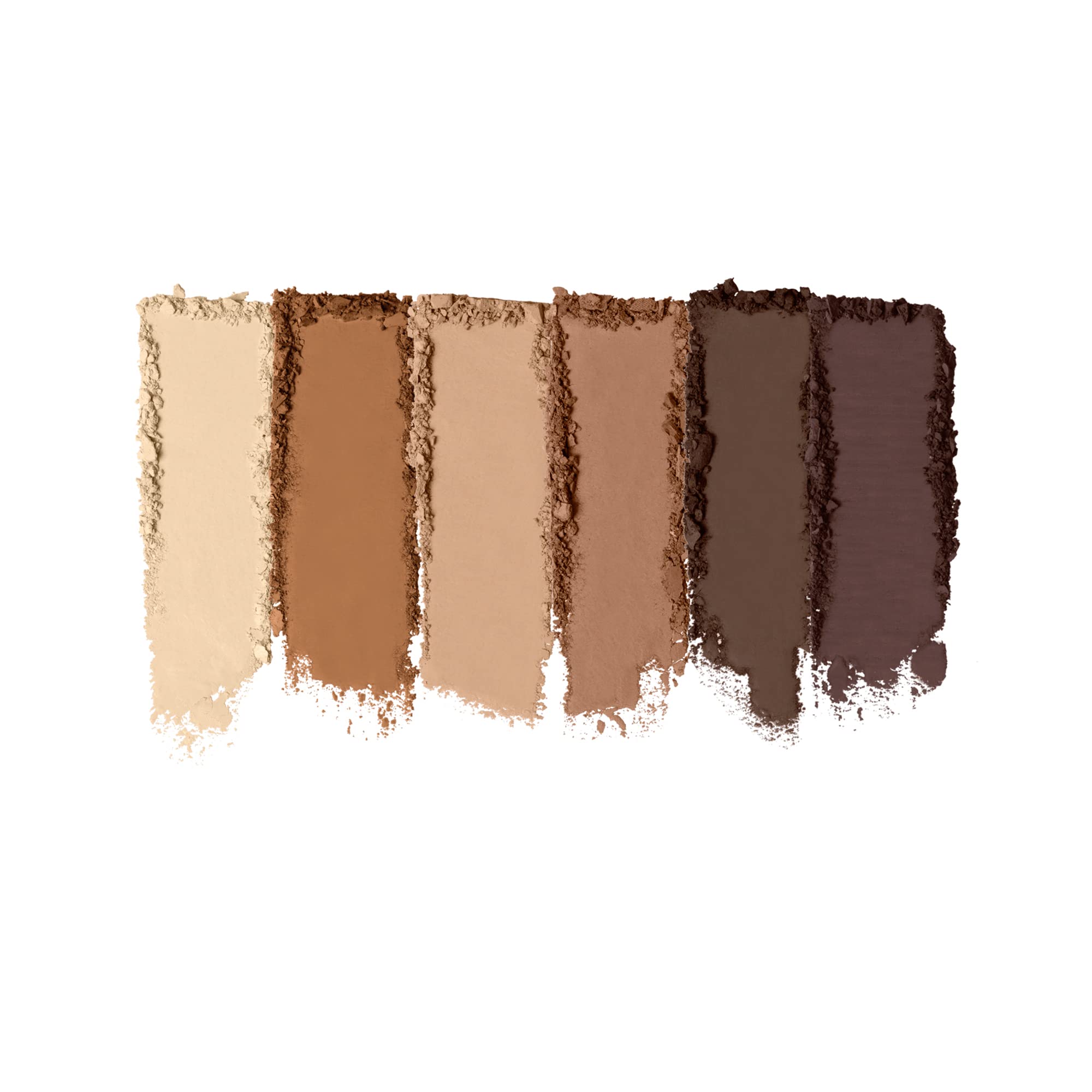 Milani Gilded Mini Palette, teintes quotidiennes, faciles à mixer pour un rendu naturel.