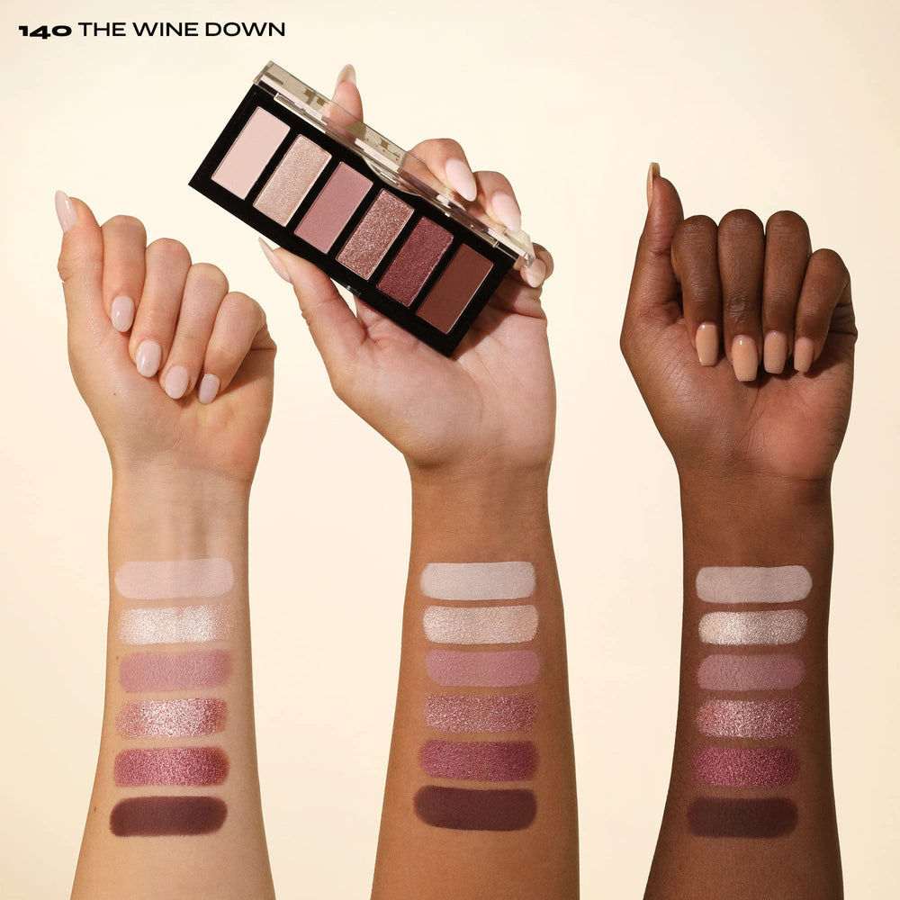 Milani Gilded Mini palette aux couleurs longue tenue sur les yeux