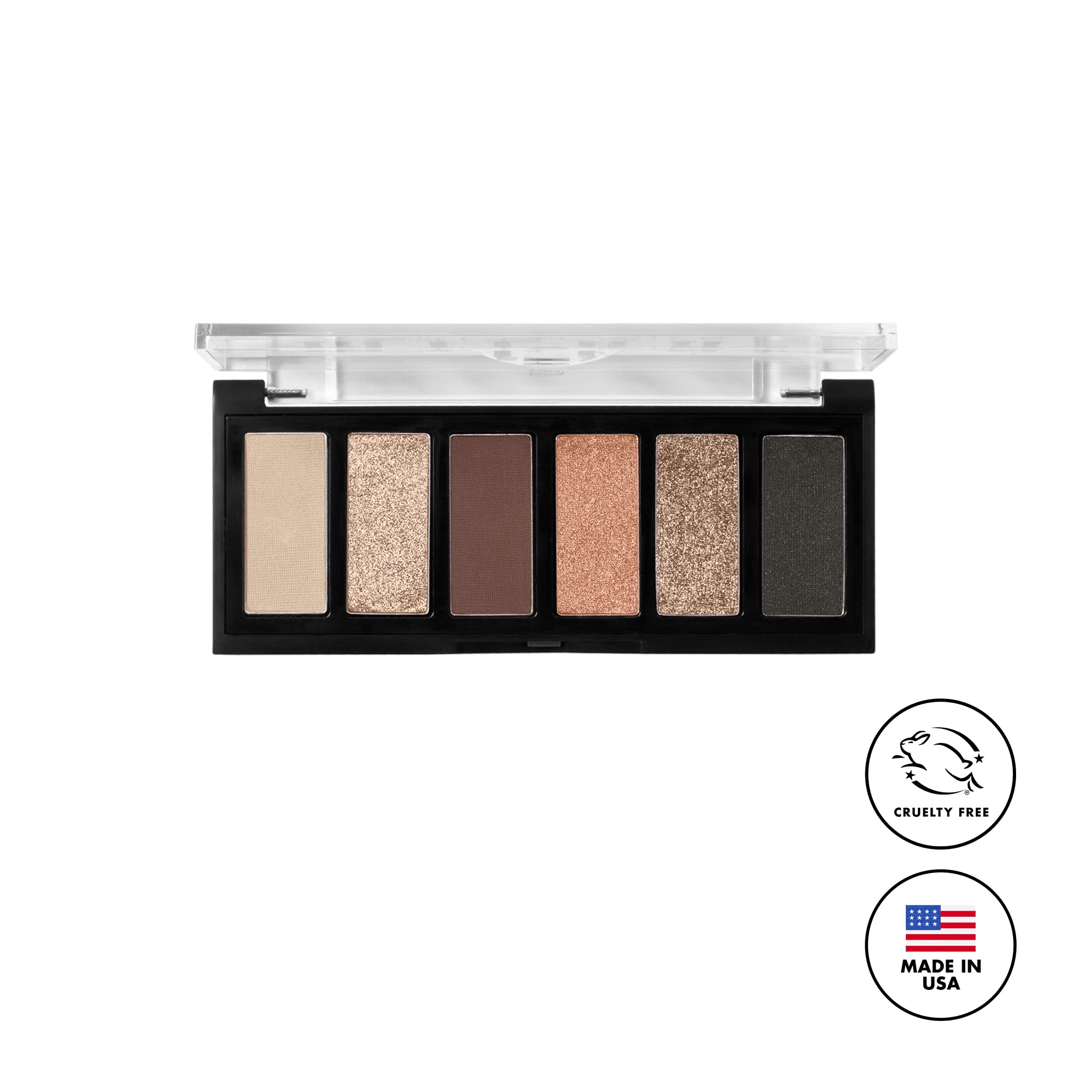 Milani Gilded Mini Yeux – emballage élégant et pratique pour le rangement.