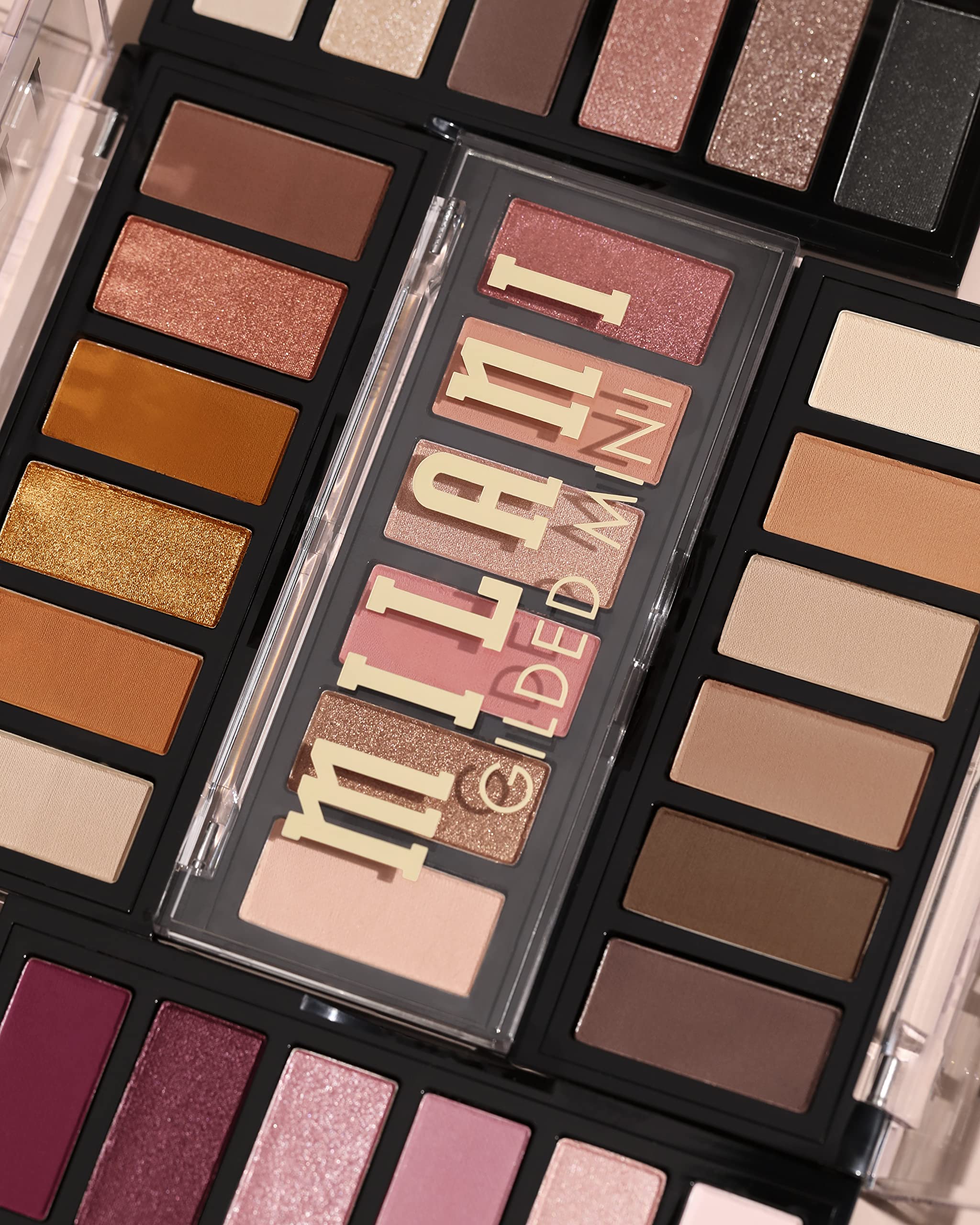 Milani Gilded Mini Yeux – logo sans cruauté animale et engagement éthique.