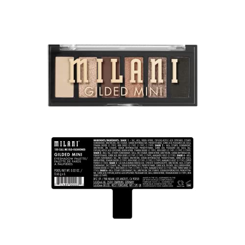 Milani Gilded Mini Yeux – ombres mates et brillantes pour dégradé facile.