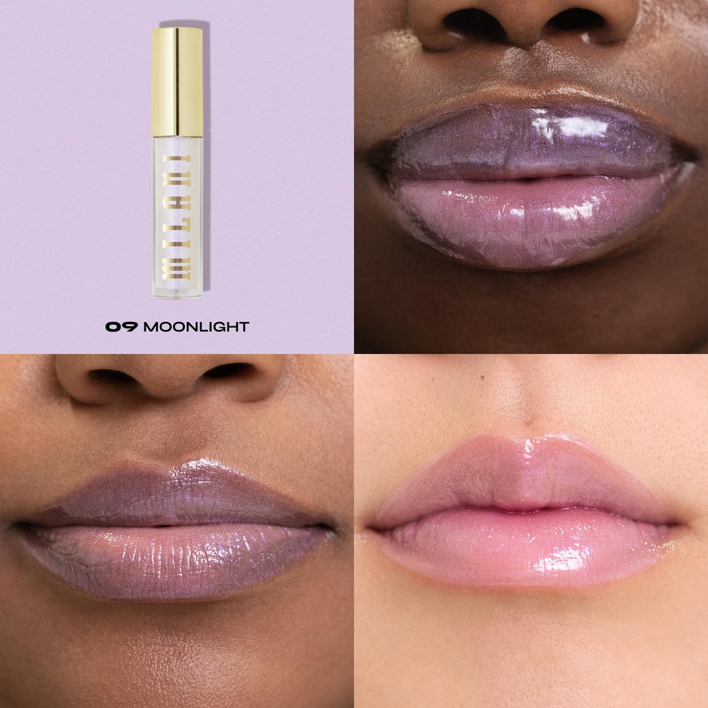 Milani Moonlight : applicateur doux et finition satinée pour brillance subtile.