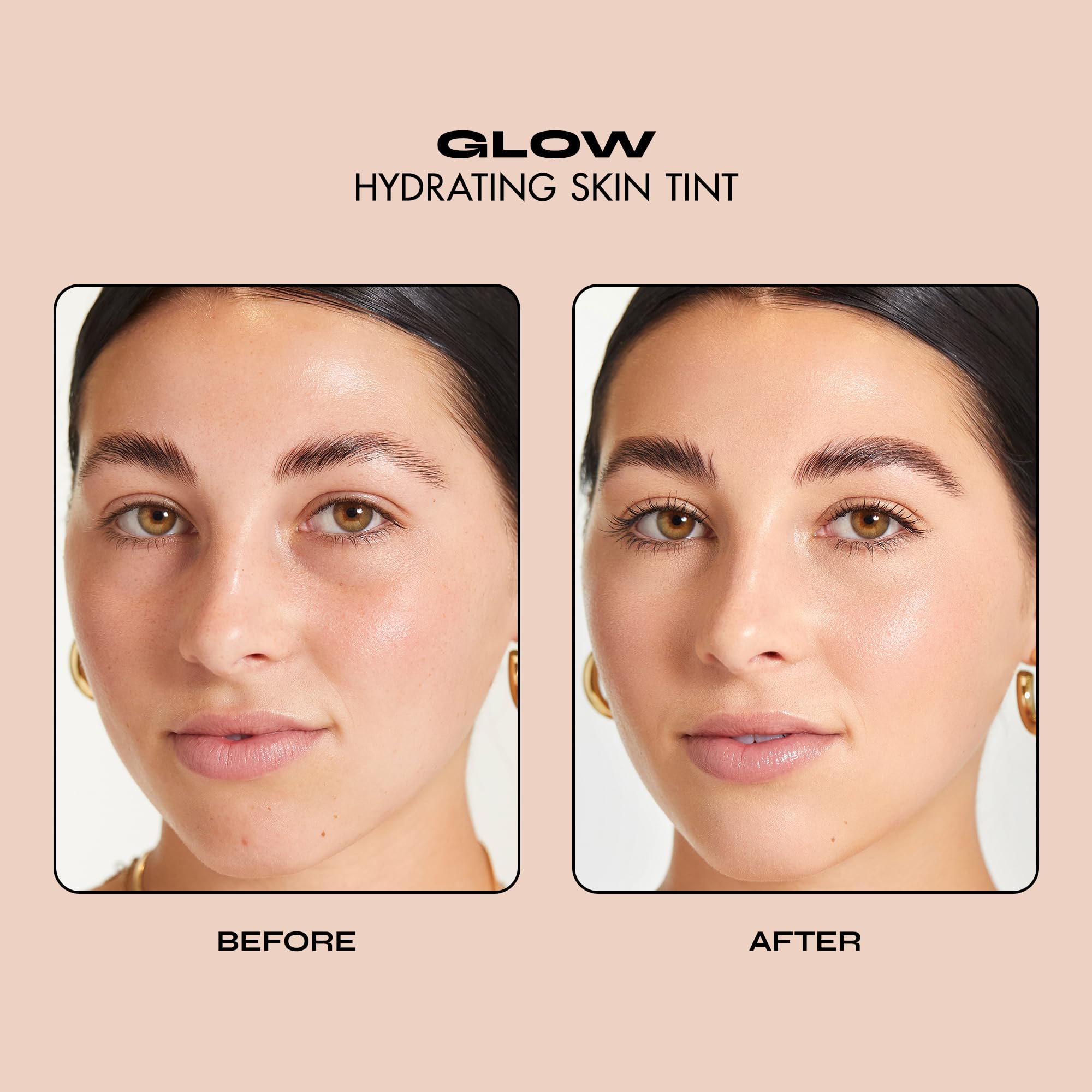 Application facile du Milani Glow Hydrating Skin Tint pour un teint homogène.