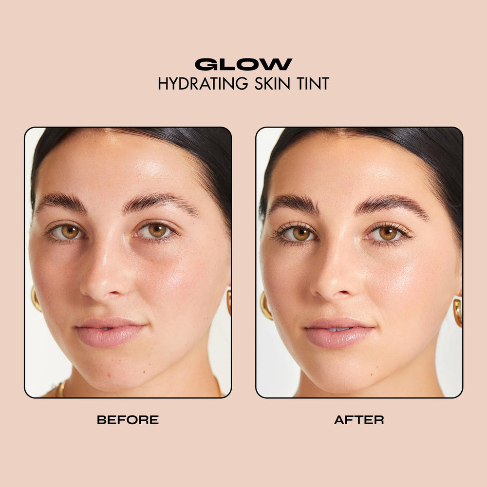 Application facile du Milani Glow Hydrating Skin Tint pour un teint homogène.
