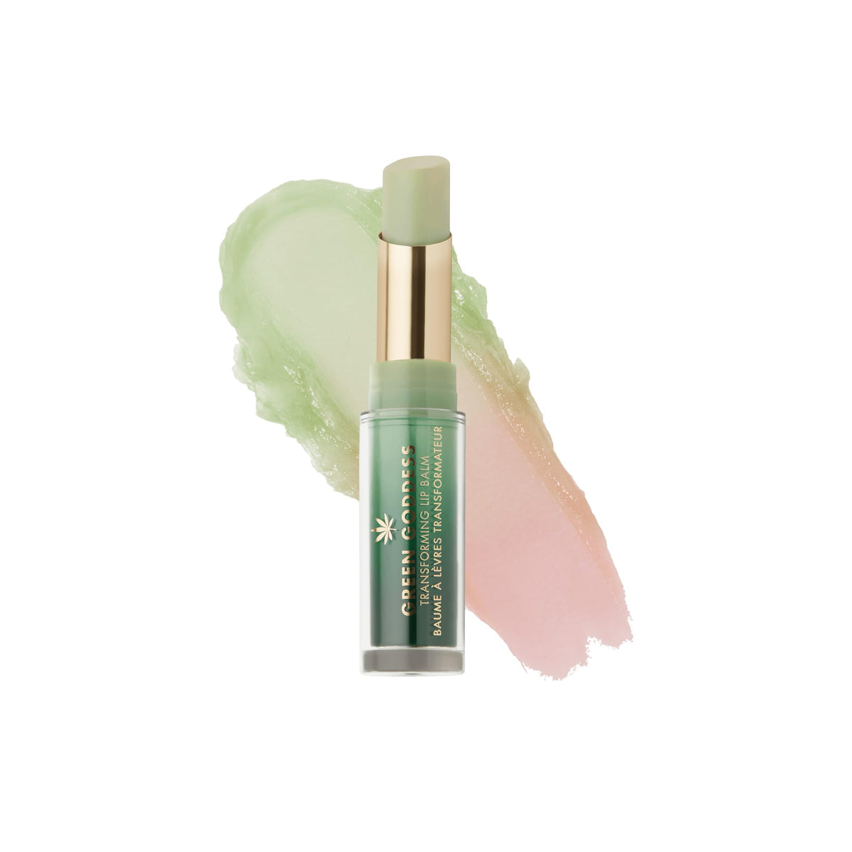 Milani Green Goddess Transforming Lip Balm, brillance des lèvres, hydratation légère pour un rendu personnalisé