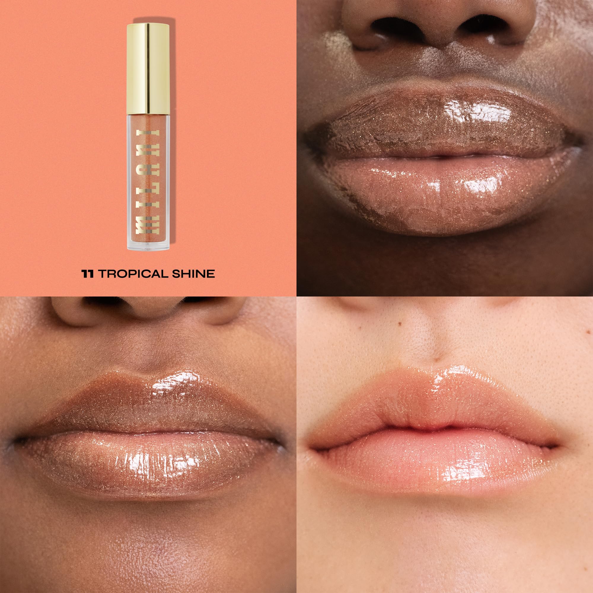 Applicateur soyeux Milani Keep It Full pour une application lisse.