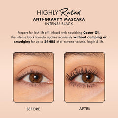 Milani Mascara brosse sablier pour une application homogène.
