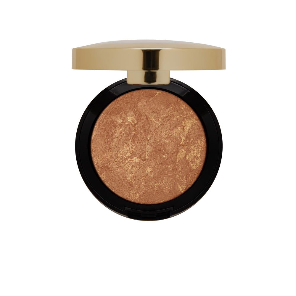 Milani poudre bronzante compacte pour un rendu lumineux en déplacement.