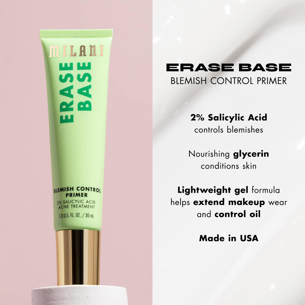 Base Milani éclaire le teint pour un effet lumineux et naturel.