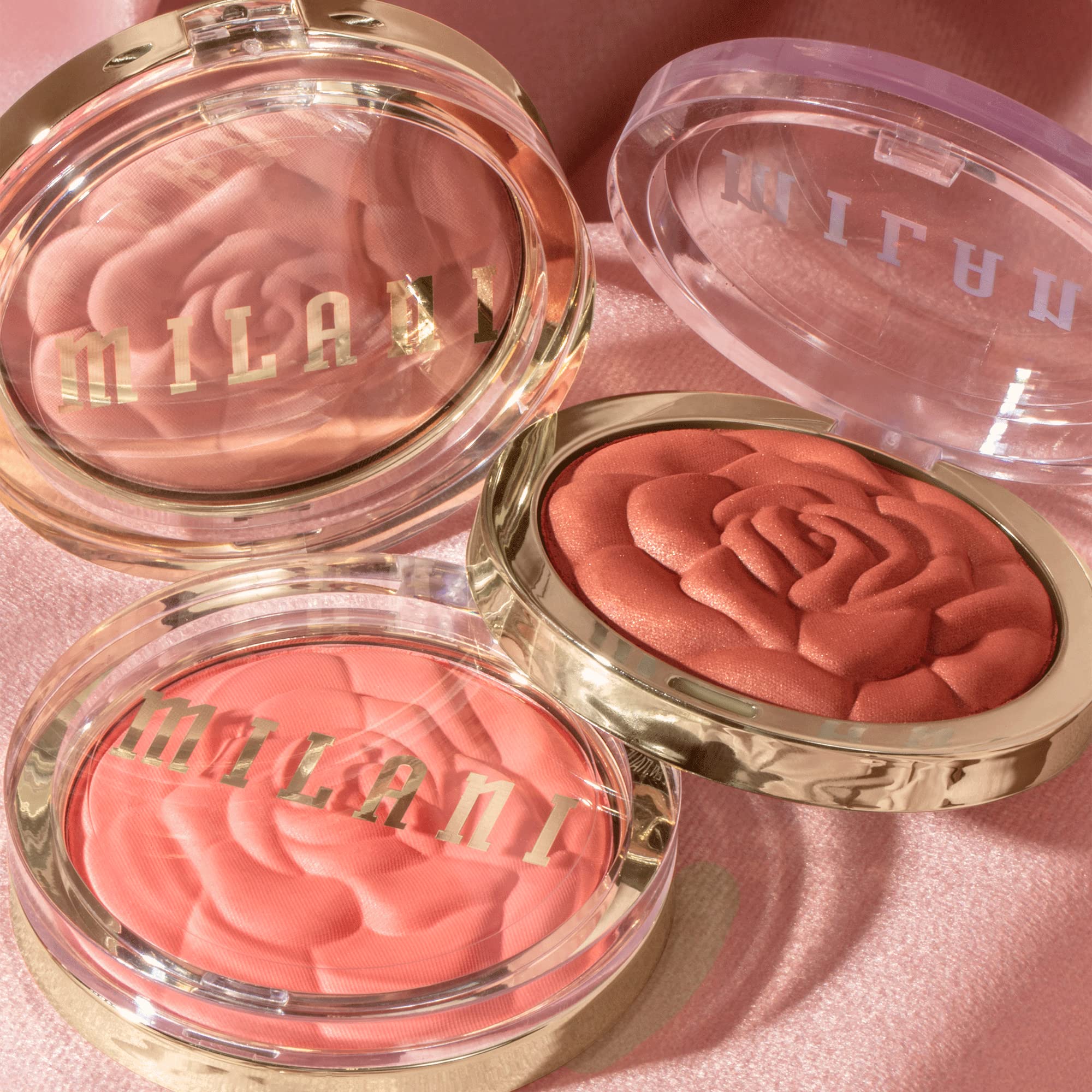 Emballage Milani Rose Blush Coral Cove élégant et pratique.