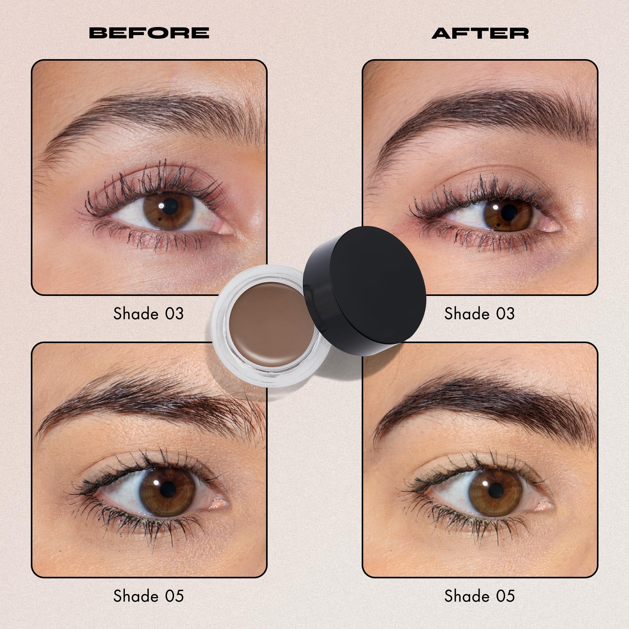 Tenue longue durée Milani Stay Put pour sourcils parfaitement en place.