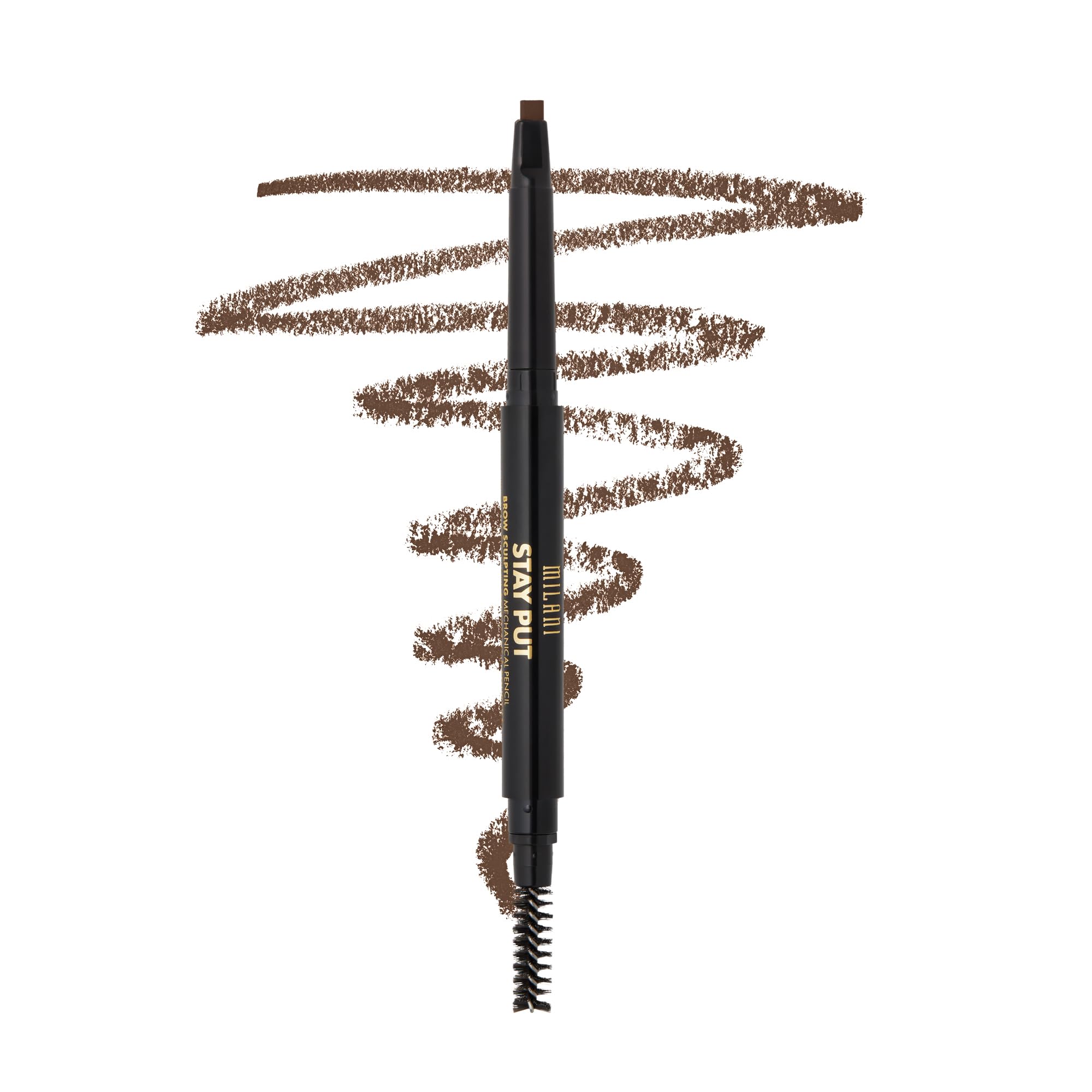 Milani Stay Put: crayon sourcil angle micro pour précision durable.