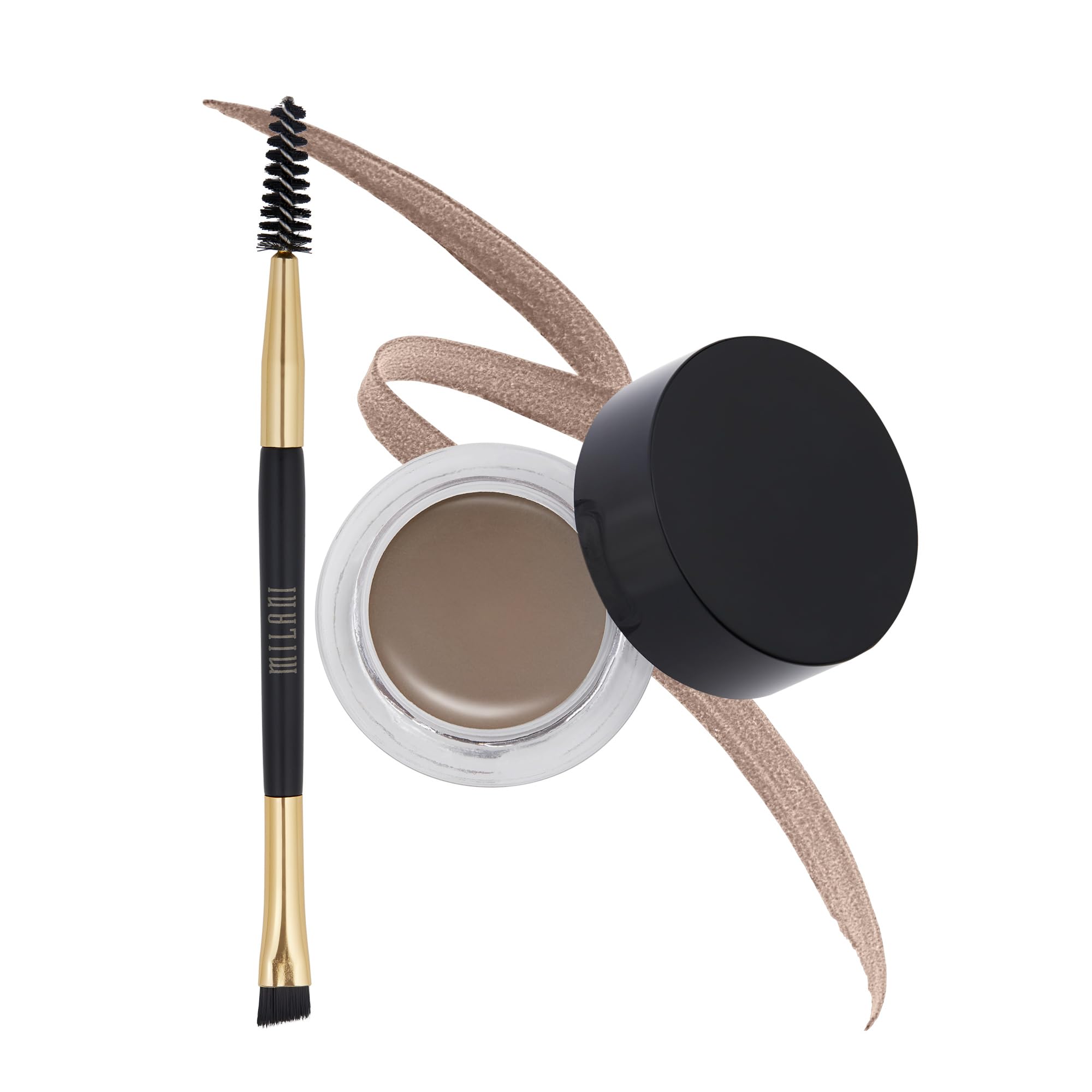 Milani Couleur Sourcils Tenue Longue – poudre moyen brun pour une application précise et durable.