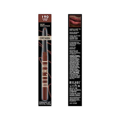 Milani Understatement Crayon lèvres, 12 teintes, profondeur et dimension.