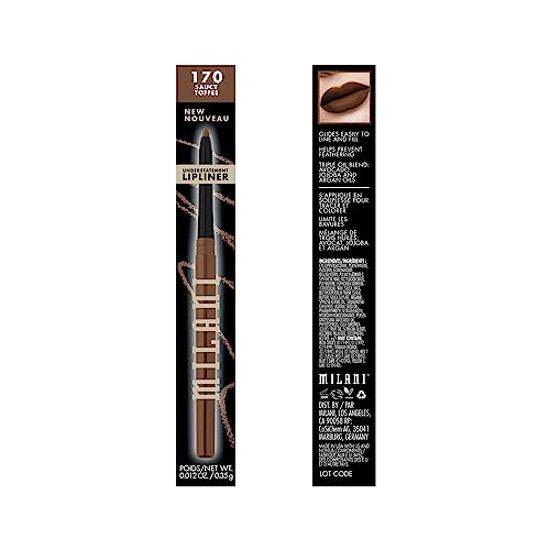 Milani Understatement Contour-levres, texture crème qui glisse pour un tracé confortable.