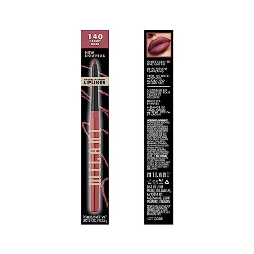 Milani Understatement Lipliner montre pigmentation élevée et texture crèmeuse