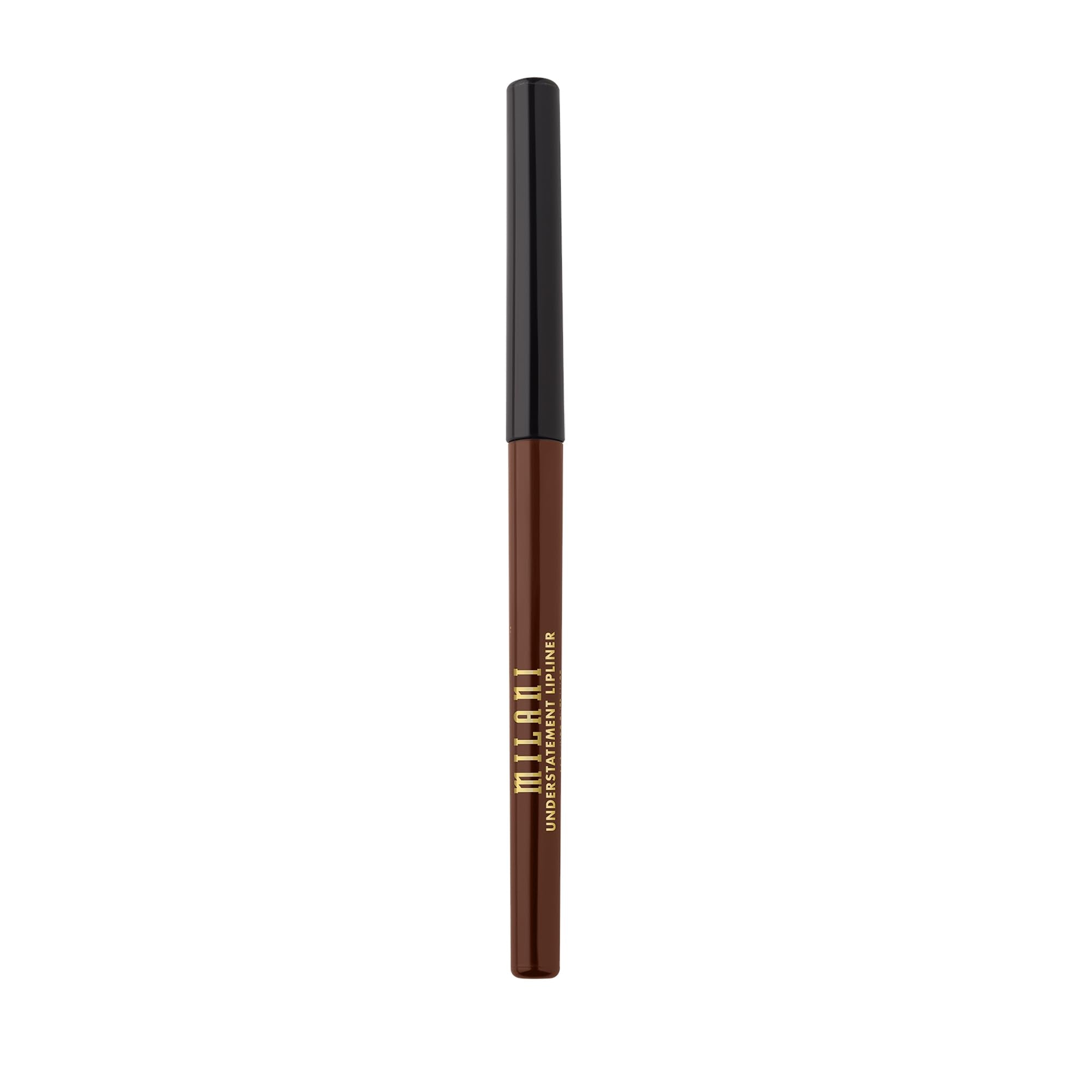 Tracé précis du Milani Understatement Lipliner pour un outline clair