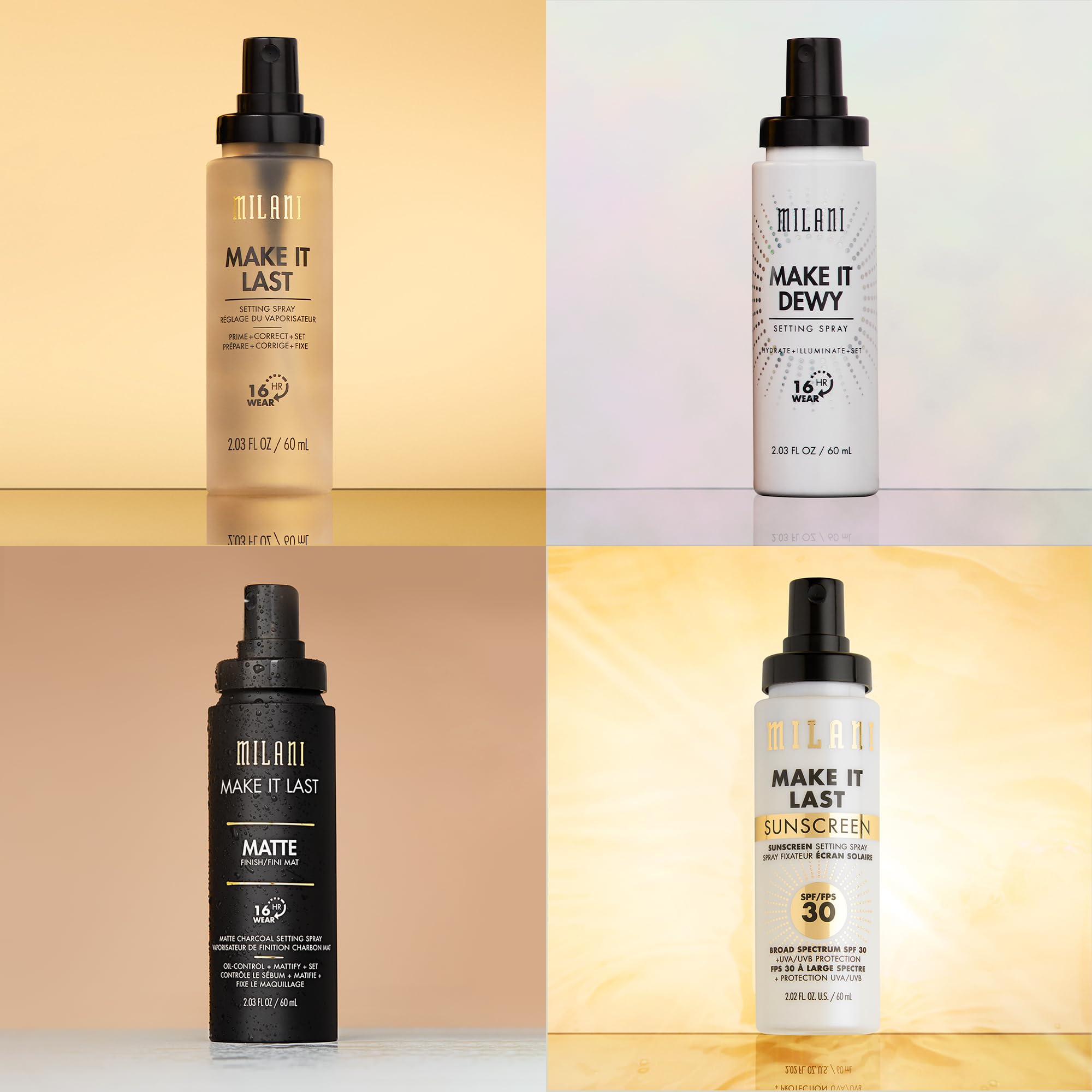 Milani – produit vegan et cruelty-free respectueux des animaux.