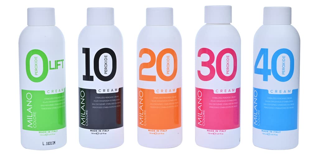 Milano Care – crème développeur adaptée à différents niveaux de levage pour des résultats fiables.