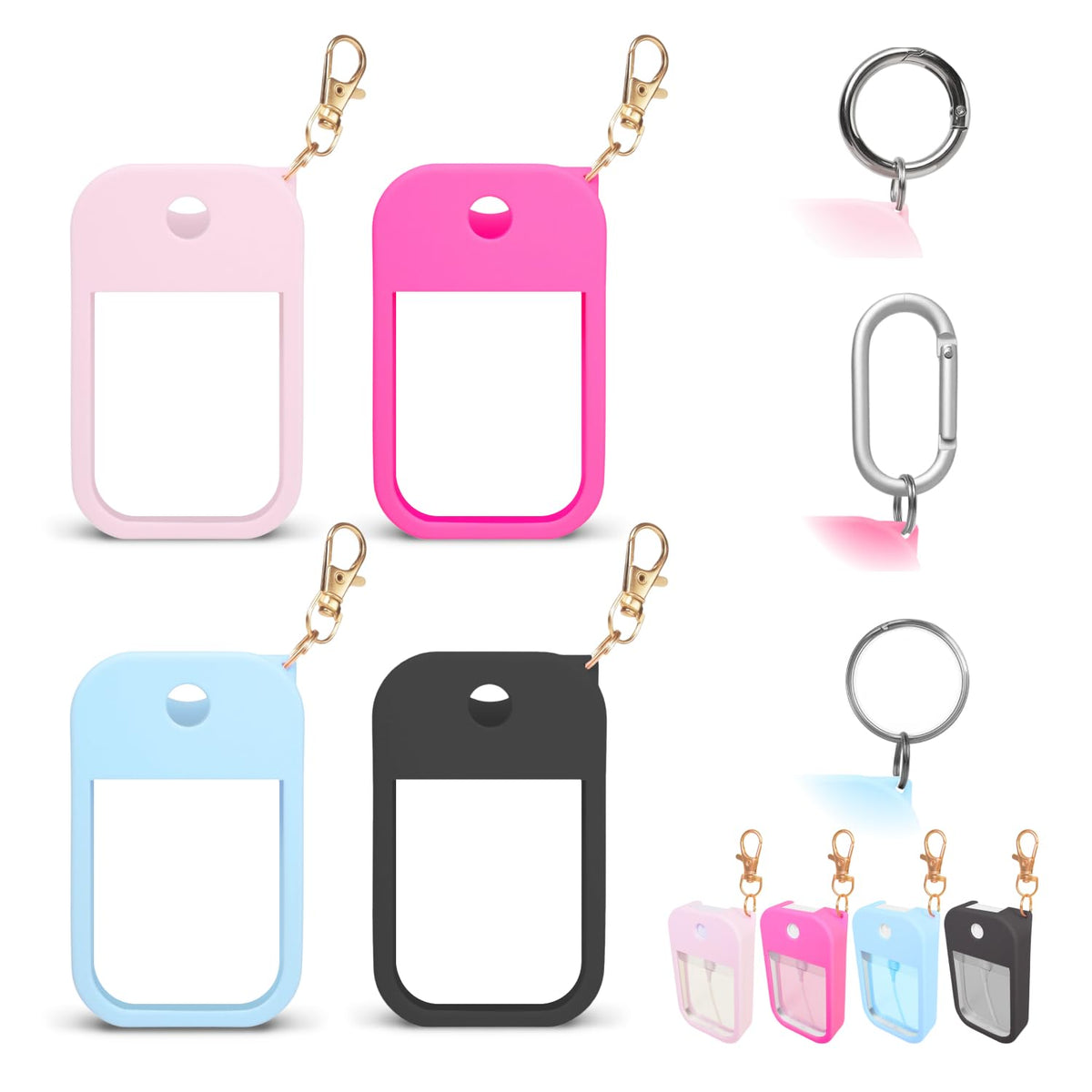 Coque MILASONUS rose pour Power Mist, protection légère et pratique.